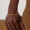 Women Beaded Bracelet Gold Double Layer Gemstone 14K Simple Dainty Handmade Chain Everyday Boho Beach Jewelry - 2 of 4