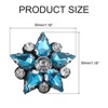 Unique Bargains Sparkling Elegant Crystal Star Beaded Patches for Clothing Sewing 10 Pcs - 2 of 4