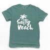 Simply Sage Market Salty Beach Garment Dyed Tee - S - Light Green - 2 of 4