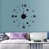 Modern Home Self Adhesive DIY 3D Wall Clock - Compass - 2 of 2