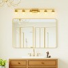 Wall-Mounted Mirror Rectangle Bathroom Vanity Mirrors Framed Mirrors Aluminum Framed Bathroom Mirror - 3 of 4