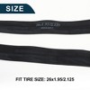 Unique Bargains Bike MTB Cycling Inner Tire 26x1.95/2.125 inch 1 Pcs - 3 of 4