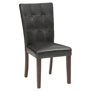 Decatur Wood Dining Room Side Chairs in Espresso (Set of 2) - Lexicon - 1 of 4
