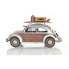 HomeRoots 7" Silver Metal Hand Painted Model Car Tabletop Sculpture - 4 of 4