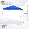 EAGLE PEAK Slant Leg Pop-up Canopy Tent Easy One Person Setup Instant Outdoor Beach Canopy Folding Portable Sports Shelter - 3 of 4