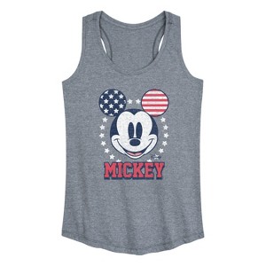 Women's - Disney - Americana Graphic Racerback Tank - 1 of 4