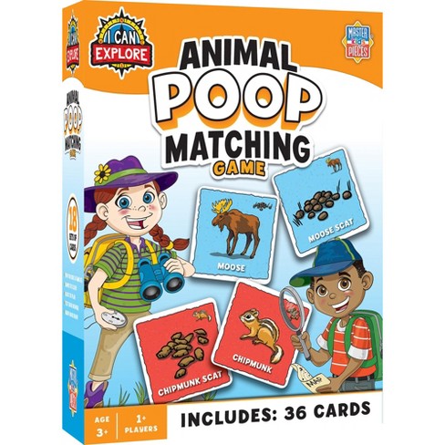 Masterpieces Licensed Kids Games - I Can Explore - Animal Poop Games For  Kids & Family, Laugh And Learn : Target