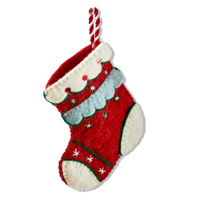 TAG Whimsy Stocking Gift Card Holder Ornament