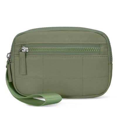 Hynes Eagle RFID Wristlet Wallet-Green
