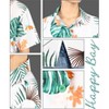 HAPPY BAY Button Down Shirt Casual Summer Beach Party Blouses Shirt Blouse Short Sleeve Button Up Dress Hawaiian Shirts Tank Top Women - 4 of 4