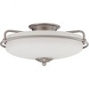 Quoizel Lighting Griffin 3 - Light Semi-Flush Mount in  Antique Nickel - 2 of 3