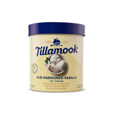 Tillamook Old Fashioned Vanilla Ice Cream - 48oz