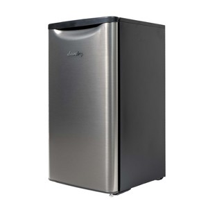 Danby 3.3 cu. ft. Compact Fridge in Stainless Steel Look DAR033A6BSLDB - 1 of 4