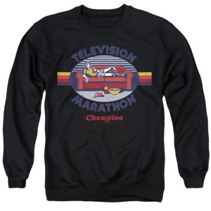 Men's Steven Rhodes Television Marathon Champion Crewneck Sweatshirt - 1 of 4