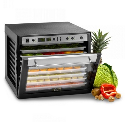 Tribest Sedona Combo Food Dehydrator with BPA-Free Plastic Trays – Black
