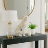 Decorative Leopard Sculpture for Home Decor - Contemporary Figurine for Bathroom, Office, Bedroom, or Shelf Decor - 3 of 4