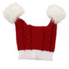 HalloweenCostumes.com    Adult Santa Knit Hat, White/Red - image 2 of 2