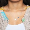 Hello Kitty Womens Birthstone Necklace - 2 of 4