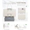Generic Travel Duffle Bag for Women, Weekender Overnight Bag with Shoe Compartment, Carry on Case with Toiletry Kit - 4 of 4