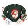Simply Sage Market Women's Graphic Sweatshirt Christmas Vibes Santa - 3 of 4