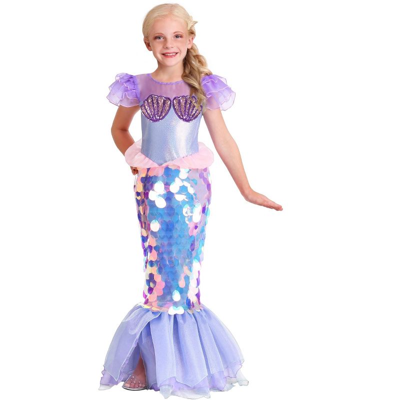 HalloweenCostumes.com Sparkling Mermaid Costume, 5 of 8