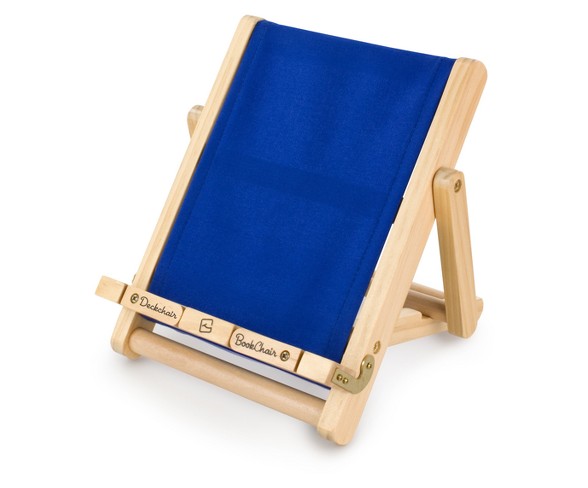 Thinking Gifts Deckchair Book Chair - Blue