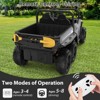 Garvee 24V 4WD 6-Wheel Ride On Dump Truck for Kids, 2-Seater Electric Truck with Remote Control, Motorized Dump Bed, Shovel, LED Lights & Music - 3 of 4