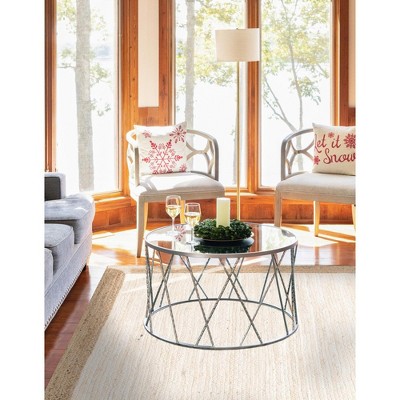 Handmade Ivory Braided Jute Indoor Rug 12' x 9'