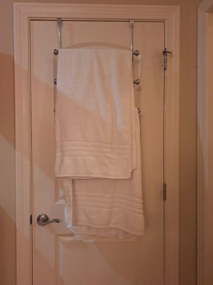 Interdesign York Over The Shower Door Towel Rack