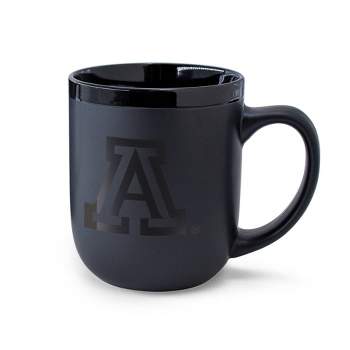 NCAA Arizona Wildcats 12oz Ceramic Coffee Mug - Black
