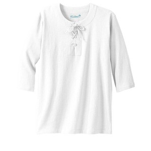 KingSize Men's Big & Tall Gauze Lace-Up Shirt - 1 of 4