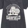 Girls' - Garfield - Tennis Graphic Short Sleeve Fleece Dress - 2 of 3