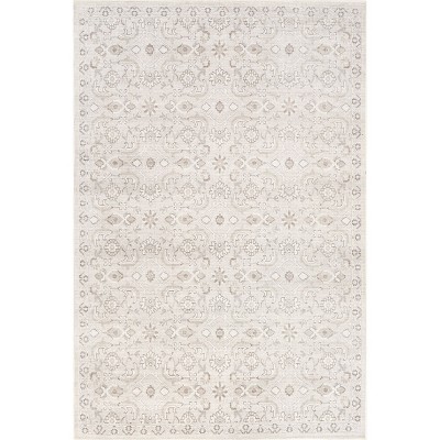 Nuloom Ariya Cotton Floral Indoor Area Rug, 4' x 6', Cream
