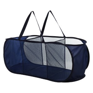 Unique Bargains Portable Folding Laundry Hampers 1 Pc - 1 of 4