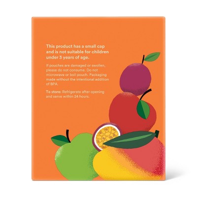 Apple, Mango, Passionfruit Applesauce with Electrolytes and Vitamin C Pouches- 31.7oz/10ct - Good & Gather™