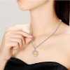 Guili Infinite Harmony Circle Pendant Necklace – Timeless Symbol of Balance, Unity, and Elegance with a Minimalist Design for a Sophisticated Look - 3 of 3