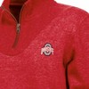 NCAA Ohio State Buckeyes Women's Quarter Zipped Sweatshirt - 3 of 3