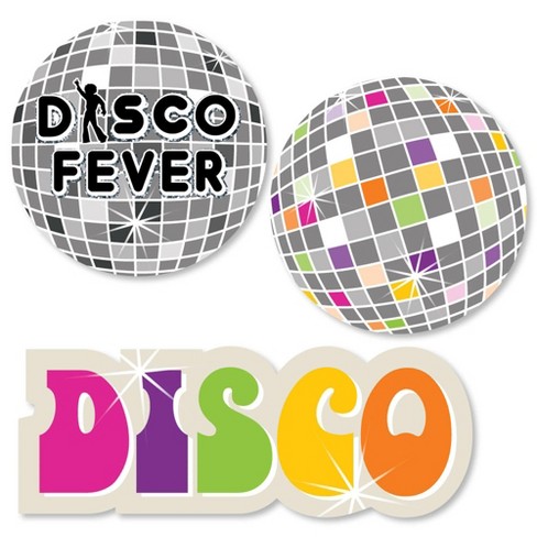  70's Disco - 1970's Disco Fever Party Funny Name Tags - Party  Badges Sticker Set of 12 : Tools & Home Improvement