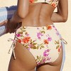 Women's Sunset Kiss Floral Bikini Bottoms - Cupshe - 2 of 4