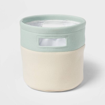 Photo 1 of Canvas Color Block Storage Mint - Pillowfort&#8482;