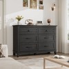 Garvee 6 Dresser for Bedroom, 47.2" Wide Drawer Dresser with Storage Freestanding, Wooden Closet Storage Chest for Living Room, Bedroom - 4 of 4