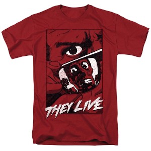 They Live Graphic Poster Adult T-Shirt - 1 of 4