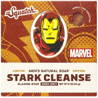 DR. SQUATCH Men's All Natural Bar Soap - Stark Cleanse - 5oz