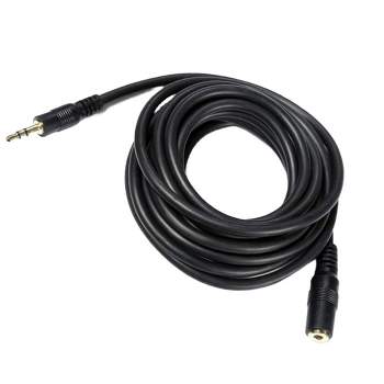 Sanoxy 3.5mm Audio Extension Cable Stereo Headphone Cord Male to Female Car AUX MP3 (5FT)