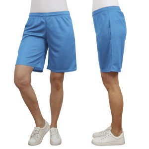 Jump Start Women's Loose Fit Lightweight Breathable Moisture Wicking Mesh Shorts - 1 of 2