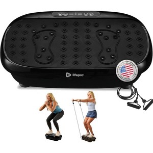 Lifepro HexaPlate Lite Vibration Plate Exercise Machine – Full-Body Vibrating Platform for Weight Loss, Recovery & Home Fitness Training - 1 of 4