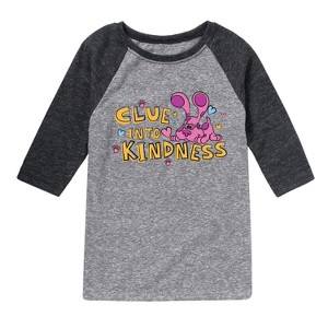 Boys' - Blue's Clues & You! - Clue into Kindness Raglan Graphic T-Shirt - 1 of 2