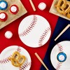 Blue Panda 80-Pack Baseball Paper Plates Theme Party, Game Day, End of Season Team Banquet, Kids Birthday Party Supplies, 9" - image 3 of 4