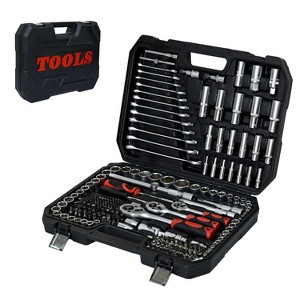 Belatt 171-Piece Portable Toolbox Set - All-in-One Home & Garage Tools with Locking Case, High-Quality Steel Tools, DIY & Professional Kit - 1 of 4