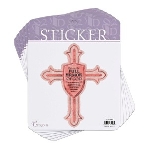 Dicksons Adhesive Sticker Decal for Journaling, Scrapbooking, and Accessory Personalization 5.25 x 6.5 Vinyl Lord Shall Renew Strength Eagle - PACK of - 1 of 1